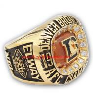 1987 Denver Broncos America Football Conference Championship Ring, Custom Denver Broncos Champions Ring