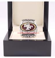 2019 San Francisco 49ers NFC Men's Football Replica Championship Ring