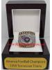 1999 Tennessee Titans America Football Conference Championship Ring, Custom Tennessee Titans Champions Ring