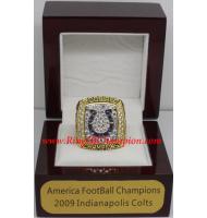 2009 Indianapolis Colts America Football Conference Championship Ring, Custom Indianapolis Colts Champions Ring