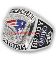 2011 New England Patriots America Football Conference Championship Ring, Custom New England Patriots Champions Ring
