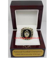 1969 Minnesota Vikings National Football Conference Championship Ring, Custom Minnesota Vikings Champions Ring