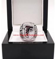 2016 Atlanta Falcons NFC Men's Football Replica Championship Ring, Custom Atlanta Falcons Champions Ring