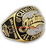 1995 Cleveland Indians America League Baseball Championship Ring, Custom Cleveland Indians Champions Ring