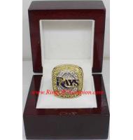 2008 Tampa Bay Rays America League Baseball Championship Ring, Custom Tampa Bay Rays Champions Ring