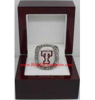 2010 Texas Rangers America League Baseball Championship Ring, Custom Texas Rangers Champions Ring