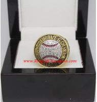 1992 Atlanta Braves National League Baseball Championship Ring, Custom Atlanta Braves Champions Ring