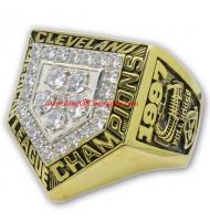 1997 Cleveland Indians National League Baseball Championship Ring, Custom Cleveland Indians Champions Ring
