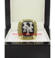 2000 New York Mets National League Baseball Championship Ring, Custom New York Mets Champions Ring