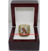 2004 St. Louis Cardinals National League Baseball Championship Ring, Custom St. Louis Cardinals Champions Ring