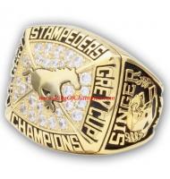 1992 Calgary Stampeders the 80th Grey Cup Men's Football Championship Ring
