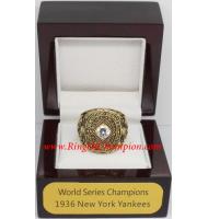 1936 New York Yankees World Series Championship Ring, Custom New York Yankees Champions Ring