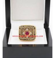 1957 Milwaukee Braves World Series Championship Ring, Custom Milwaukee Braves Champions Ring