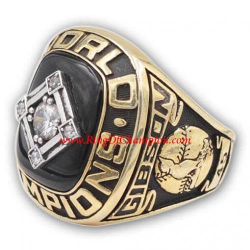 St Louis Cardinals SGA 1967 World Champions Mystery Replica Ring LOU BROCK
