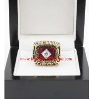 1975 Cincinnati Reds World Series Championship Ring, Custom Cincinnati Reds Champions Ring