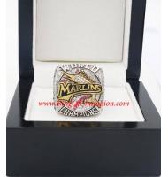 2003 Florida Marlins World Series Championship Ring, Custom Florida Marlins Champions Ring