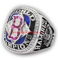 2004 Boston Red Sox World Series Championship Ring, Custom Boston Red Sox Champions Ring (Stone Version)