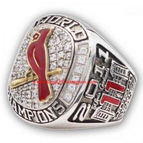 2011 St. Louis Cardinals World Series Championship Ring - Standard Ser –  Foxfans Ring Shop