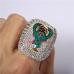 NBA 2021 Milwaukee Bucks Men's Basketball World Championship Ring (hard enemal version)