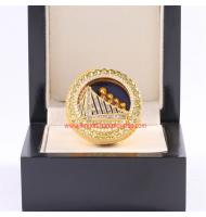 NBA 2022 Golden State Warriors Men's Basketball World Championship Ring Upgrade Top Open Version