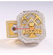 Premium Series NBA 2023 Denver Nuggets Men's Basketball Word Championship Ring, New Special Edition