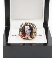 1984 - 1985 Los Angeles Lakers Basketball World Championship Ring, Custom Los Angeles Lakers Champions Ring
