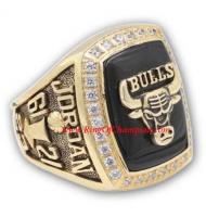 1990 - 1991 Chicago Bulls Basketball World Championship Ring, Custom Chicago Bulls Champions Ring