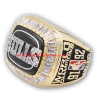 1991 - 1992 Chicago Bulls Basketball World Championship Ring, Custom Chicago Bulls Champions Ring