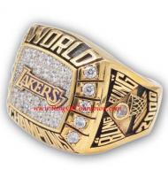 1999 - 2000 Los Angeles Lakers Basketball World Championship Ring, Custom Los Angeles Lakers Champions Ring