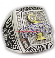 2003 - 2004 Detroit Pistons Basketball World Championship Ring, Custom Detroit Pistons Champions Ring