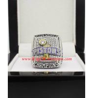 2003 - 2004 Detroit Pistons Basketball World Championship Ring, Custom Detroit Pistons Champions Ring