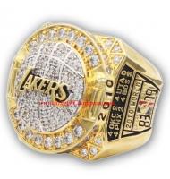 2009 - 2010 Los Angeles Lakers Basketball World Championship Ring, Custom Los Angeles Lakers Champions Ring