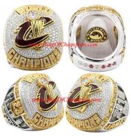 2015–2016 Cleveland Cavaliers Basketball Replica World Championship Ring, Custom Cleveland Cavaliers Ring