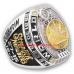 2017 Golden State Warriors Basketball World Championship FAN Ring, Custom Champions Ring