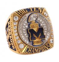 Big Ten 2021 Michigan Wolverines College Men's Football Championship Ring--Presell
