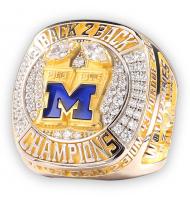 Big Ten 2022 Michigan Wolverines College Men's Football Championship Ring--Premium Series