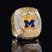 Big Ten 2022 Michigan Wolverines College Men's Football Championship Ring--Premium Series