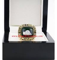 2001 Miami Hurricanes Men's Football NCAA National College Championship Ring