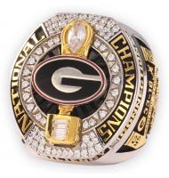 NCAA 2021 Georgia Bulldogs Men's Football National College Championship Ring