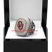 2015 Oklahoma Sooners Men's Football Big 12 Championship Ring, Custom Oklahoma Sooners Champions Ring