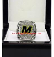 2015 Michigan State Spartans Men's Football Buffalo Wild Wings Citrus Bowl Championship Ring, Custom Michigan State Spartans Champions Ring