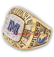 Big Ten 1997 Michigan State Spartans Football Rose Bowl College Championship Ring