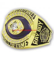 2014 Gray Guy Pro Football Hall of Fame Championship Ring, Custom Hall of Fame Champions Ring
