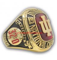 1976 Indiana Hoosiers Men's Basketball National College Championship ring