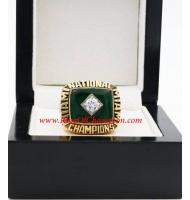 1987 Miami Hurricanes Men's Football NCAA National College Championship Ring