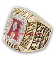 1992 Alabama Crimson Tide Men's Football NCAA National College Championship Ring