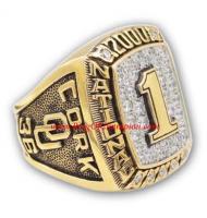 2000 Oklahoma Sooners Men's Football NCAA National College Championship Ring