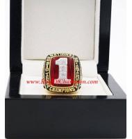 2002 Ohio State Buckeyes Men's Football NCAA National College Championship Ring