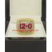 2012 Ohio State Buckeyes Men's Football Leaders Division College Championship ring