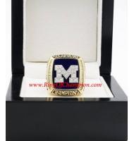 2011 Michigan Wolverines Men's Football Sugar Bowl National College Championship Ring